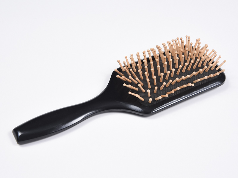 Scuab Straightener Gruaige Paddle Láimhseáil Adhmaid