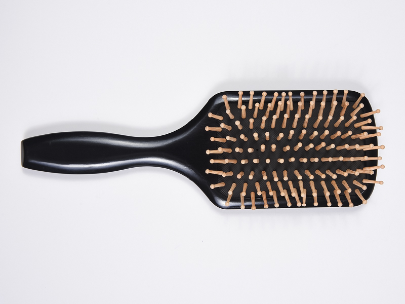 Scuab Straightener Gruaige Paddle Láimhseáil Adhmaid