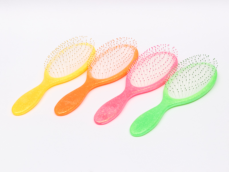 Oval Massage Scalp Care Scuab mhaolú aer