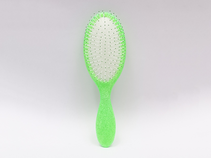 Oval Massage Scalp Care Scuab mhaolú aer