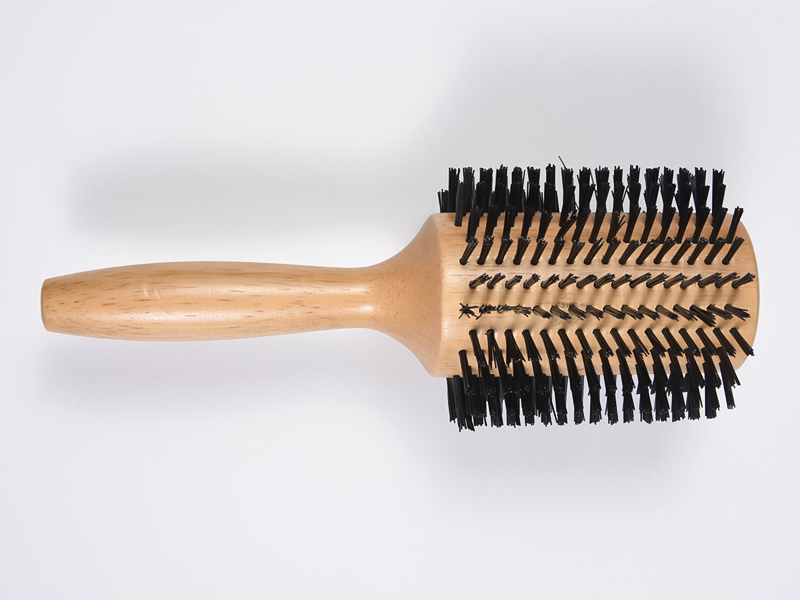 Scuab Gruaige Styling Bambú Bambú Adhmaid