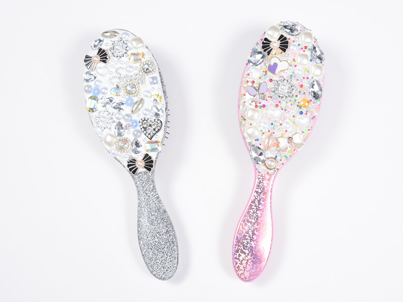 Jewelry Bling Oval Detangling Gruaige Scuab