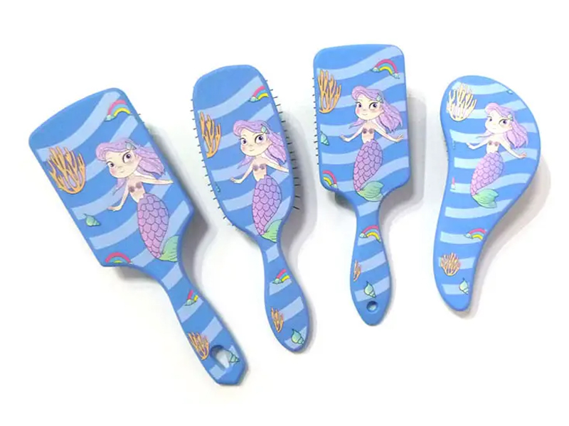 Priontáil Detangling Paddle Gruaige Scuab