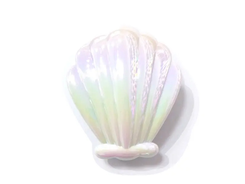 Scuab Gruaige Páistí Mini Detangling Leictreaphlátáilte Múnlaithe Shell