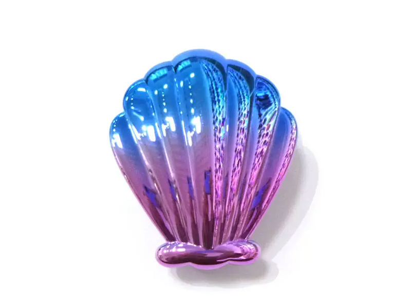 Scuab Gruaige Páistí Mini Detangling Leictreaphlátáilte Múnlaithe Shell