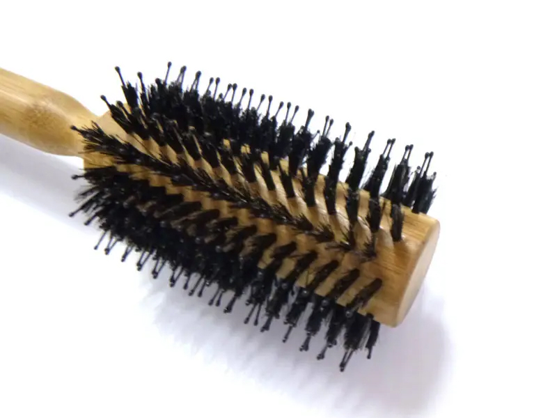 Bambú Bambú Boar Bristle Scuab Gruaige Adhmaid
