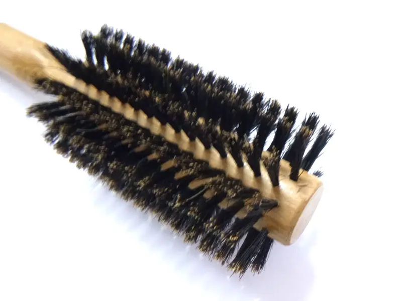 Bambú Bambú Boar Bristle Scuab Gruaige Adhmaid