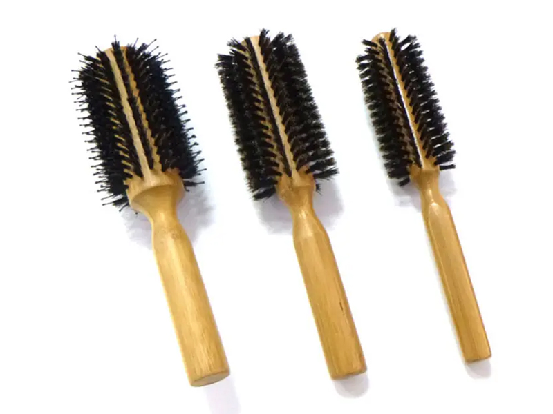 Scuab Styling Gruaige Bambú Bristle Boar Bambú