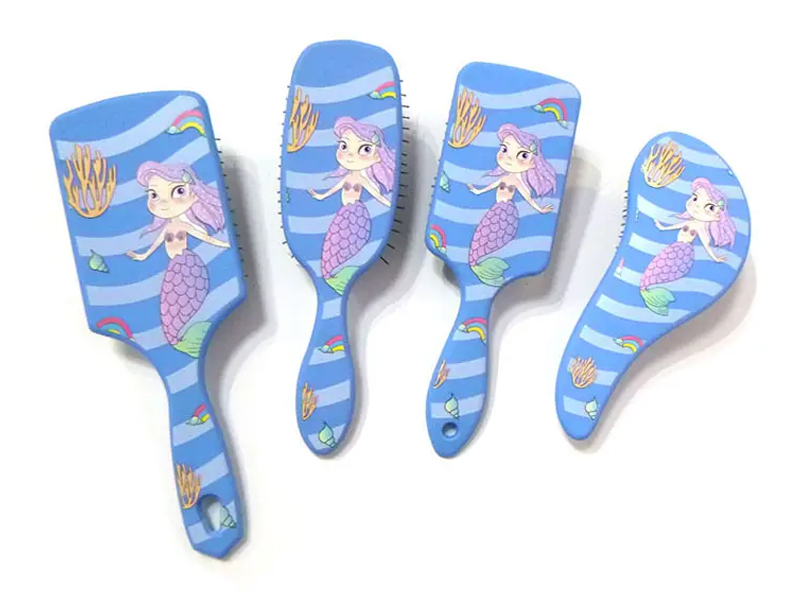 Priontáil Detangling Paddle Gruaige Scuab