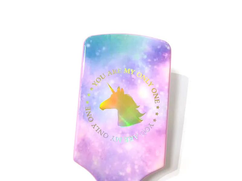 Sparkle Unicorns Scuab Gruaige Plaisteacha Colorful