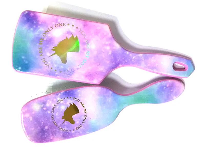 Sparkle Unicorns Scuab Gruaige Plaisteacha Colorful