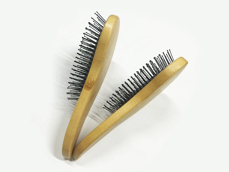 Scuab Gruaige stuáilte Bambú Detangling