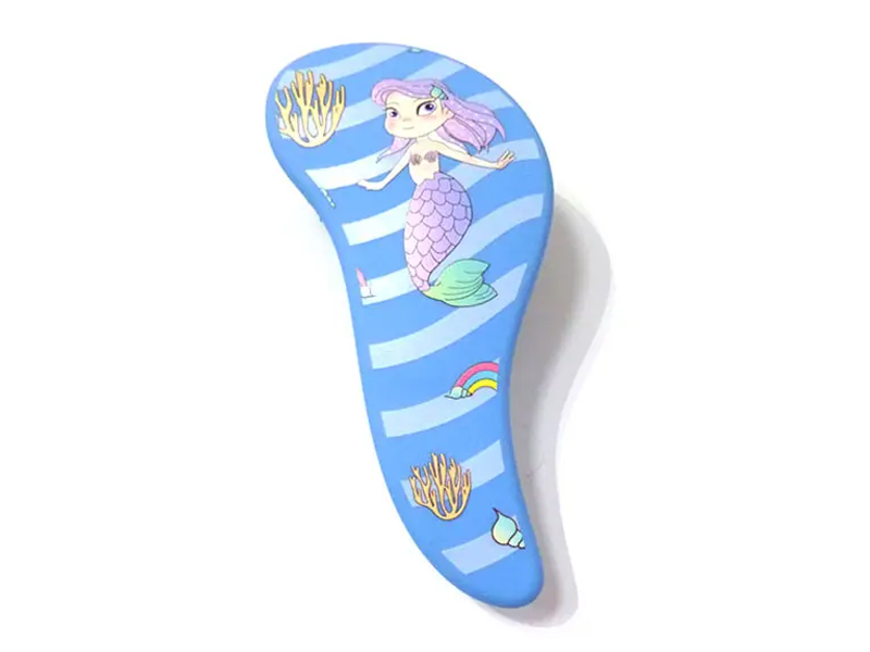 Priontáil Detangling Paddle Gruaige Scuab