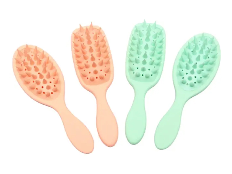 Scalp Cumhdach Rubair Scuab Detangling Massage