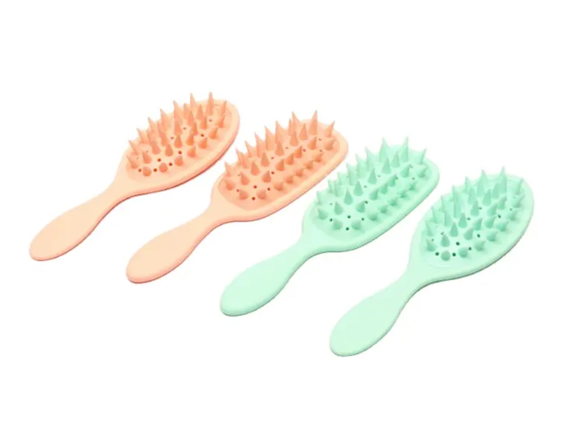 Scalp Cumhdach Rubair Scuab Detangling Massage