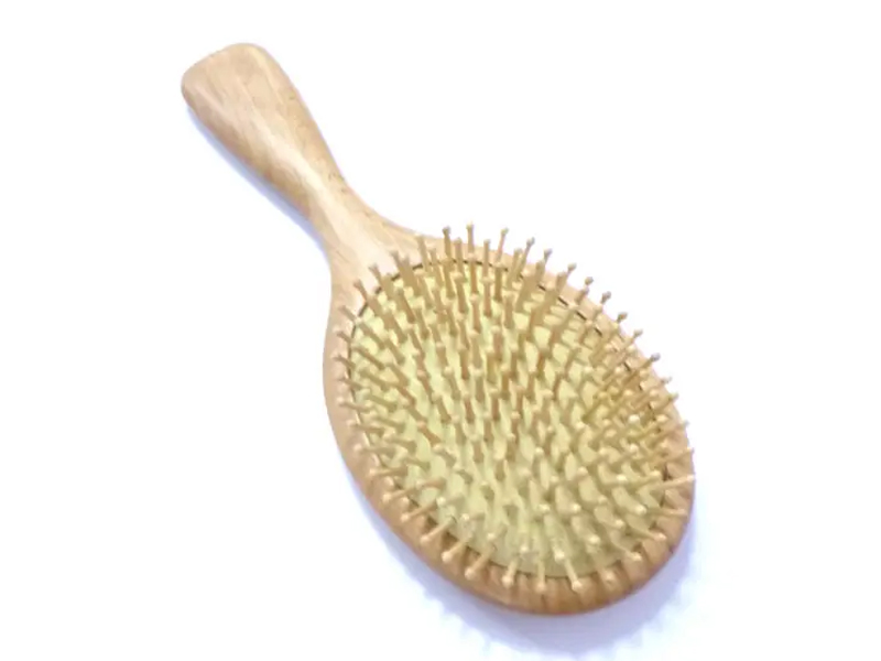 Scuab Gruaige Massage Adhmaid Paddle Babaí