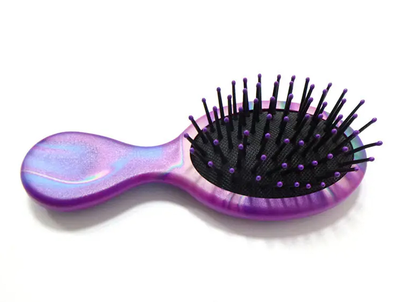 Leanbh Detangling Paddle Gruaige Massager Dathúcháin Cíor